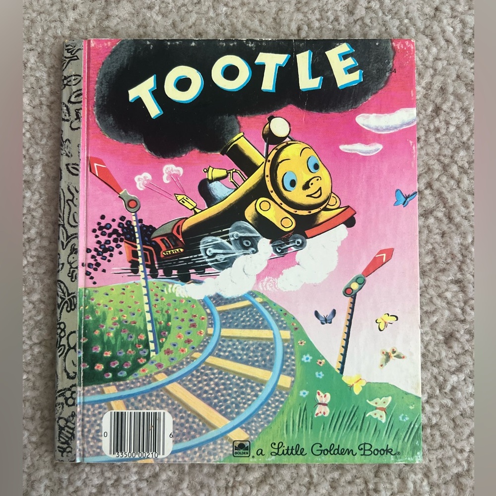 2/$10 SALE. Vintage Tootle – A Little Golden Book